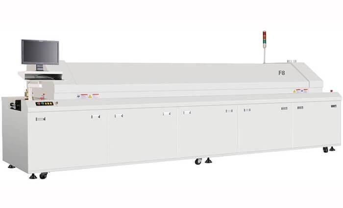 8 zone reflow oven machine F8